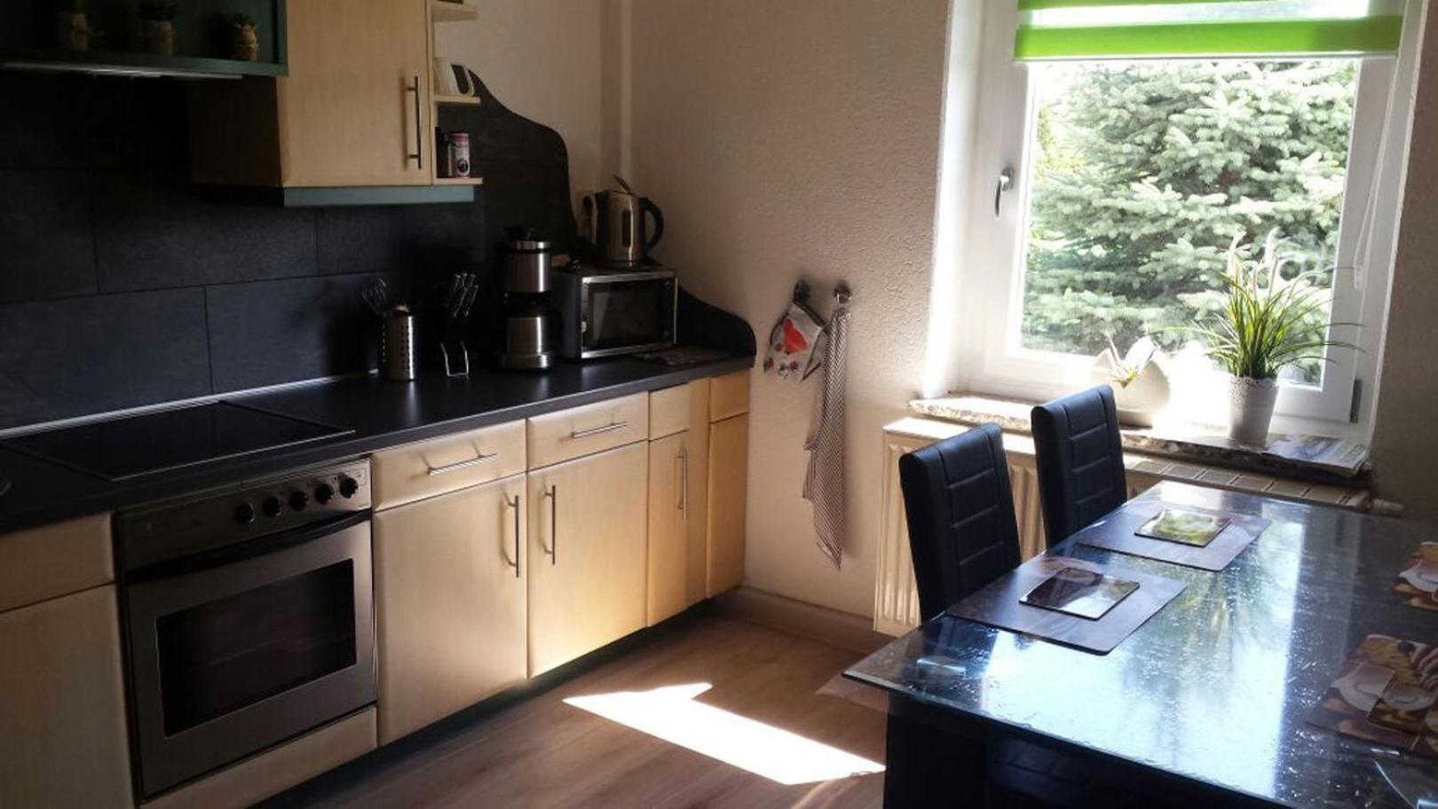 Ferienwohnung "Am Vaterlandsgrubenweg" Oelsnitz  Exteriör bild